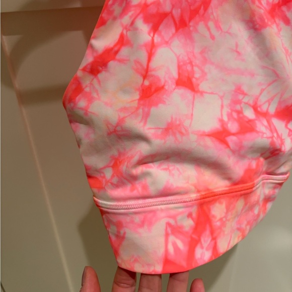 Lululemon Energy Bra High Neck Long Line Shibori Size 10 - Picture 9 of 13